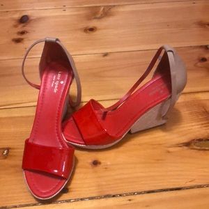 Kate spade Straw Wedges
